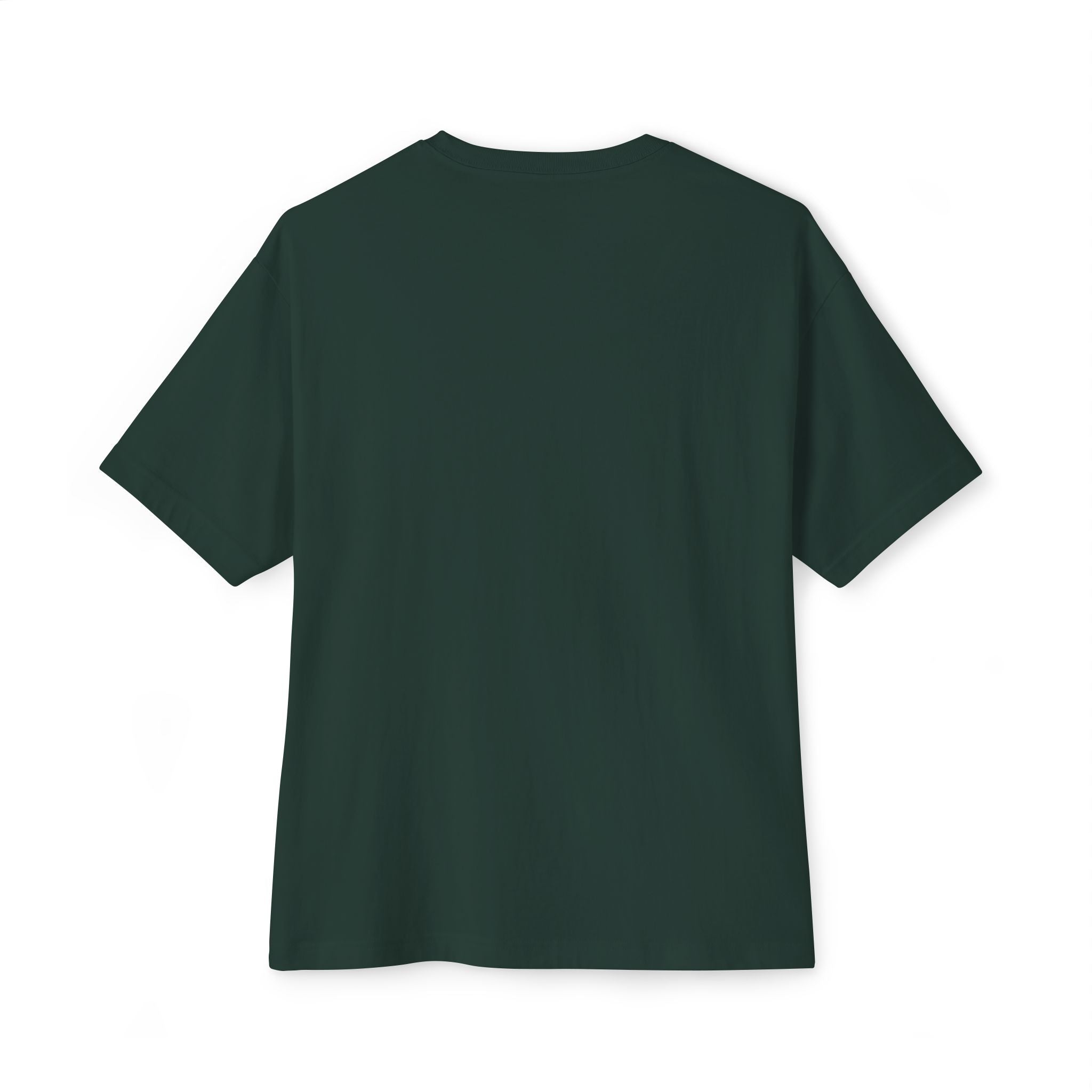 Green t-shirt on a white background